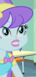 Size: 321x676 | Tagged: safe, imported from derpibooru, screencap, aqua blossom, a little birdie told me, equestria girls, equestria girls series, cropped, solo