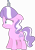 Size: 4460x6400 | Tagged: safe, artist:parclytaxel, edit, editor:slayerbvc, imported from derpibooru, vector edit, diamond tiara, earth pony, pony, absurd resolution, cropped, female, filly, freckles, jewelry, lip bite, simple background, solo, tiara, transparent background, vector