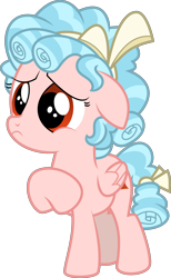 Size: 4185x6774 | Tagged: safe, artist:digimonlover101, artist:shootingstarsentry, edit, editor:slayerbvc, imported from derpibooru, vector edit, cozy glow, pegasus, pony, absurd resolution, cozybetes, cute, female, filly, frown, hoof on chest, raised hoof, sad, simple background, solo, transparent background, vector, woobie