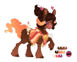 Size: 1835x1495 | Tagged: safe, artist:shady-bush, imported from derpibooru, oc, oc only, original species, scented pony, sheep, closed species, female, simple background, solo, transparent background