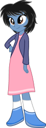 Size: 512x1418 | Tagged: safe, artist:muhammad yunus, artist:tanahgrogot, imported from derpibooru, oc, oc only, oc:siti shafiyyah, equestria girls, base used, clothes, equestria girls-ified, female, indonesia, shoes, simple background, smiling, solo, solo female, transparent background, vector