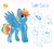 Size: 2158x1946 | Tagged: safe, artist:moccabliss, imported from derpibooru, oc, oc only, oc:sunny side up, pegasus, pony, male, offspring, parent:rainbow dash, parent:soarin', parents:soarindash, solo, stallion, sunglasses