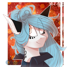 Size: 1876x1786 | Tagged: safe, artist:mediasmile666, imported from derpibooru, oc, oc only, pony, abstract background, bust, female, mare, solo