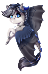 Size: 2321x3508 | Tagged: safe, artist:oneiria-fylakas, imported from derpibooru, oc, oc only, bat pony, pony, chibi, high res, simple background, solo, transparent background