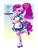 Size: 1500x2000 | Tagged: safe, artist:melliedraws, imported from derpibooru, pinkie pie, anthro, clothes, equestria girls outfit, female, hand on hip, heart, heart eyes, heart nostrils, job, mare, milkshake, one eye closed, roller skates, server pinkie pie, solo, tongue out, wingding eyes