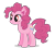 Size: 1495x1303 | Tagged: safe, artist:jakeneutron, imported from derpibooru, pinkie pie, bat, bat pony, earth pony, pony, vampire, vampony, wingless bat pony, alternate cutie mark, bat ponified, bat wings, cute, cute little fangs, cutie mark, fangs, female, mare, pinkiebat, puppet, race swap, red eyes, redesign, shadow, simple background, smiling, solo, species swap, transparent background, vector, wingless, wings