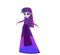 Size: 704x650 | Tagged: safe, artist:brightstar40k, imported from derpibooru, twilight sparkle, alicorn, equestria girls, clothes, long skirt, skirt, solo, twilight sparkle (alicorn), victorian, victorian dress
