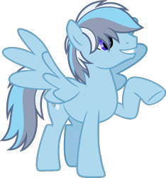 Size: 999x1068 | Tagged: safe, artist:pegasski, imported from derpibooru, oc, oc only, oc:intermittent clouds, pegasus, pony, male, simple background, solo, stallion, transparent background