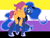 Size: 1610x1232 | Tagged: safe, artist:bellasbases, artist:jadeharmony, artist:jadethepegasus, imported from derpibooru, princess luna, scootaloo, alicorn, pegasus, pony, base used, crown, duo, eyes closed, fanfic art, female, gender headcanon, hoof shoes, jewelry, mare, nonbinary, nonbinary pride flag, pride, pride flag, pride month, raised hoof, raised leg, regalia, sleeping