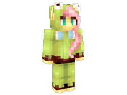 Size: 400x297 | Tagged: safe, artist:dreamcritting, imported from derpibooru, fluttershy, pegasus, antonymph, fluttgirshy, minecraft, minecraft skin