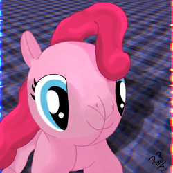 Size: 3072x3072 | Tagged: safe, artist:piropie, imported from derpibooru, pinkie pie, earth pony, pony, aboyada, abstract background, high res, ponk