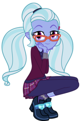 Size: 444x673 | Tagged: safe, artist:charliexe, imported from twibooru, sugarcoat, equestria girls, image, png
