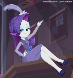 Size: 1261x1352 | Tagged: safe, artist:charliexe, imported from twibooru, rarity, equestria girls, image, needs more jpeg