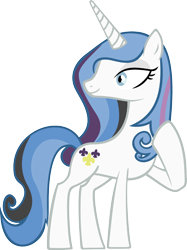 Size: 1920x2564 | Tagged: safe, edit, imported from derpibooru, vector edit, fancypants, fleur-de-lis, pony, unicorn, ponyar fusion, female, fusion, high res, mare, palette swap, recolor, simple background, smiling, transparent background, vector