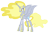 Size: 1920x1245 | Tagged: safe, edit, imported from derpibooru, vector edit, derpy hooves, nightmare moon, alicorn, pony, ponyar fusion, fusion, nightmare derpy, nightmarified, palette swap, recolor, simple background, tabitha st. germain, transparent background, vector, voice actor joke