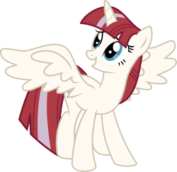 Size: 1920x1869 | Tagged: safe, edit, imported from derpibooru, vector edit, twilight sparkle, oc, oc:fausticorn, alicorn, pony, ponyar fusion, fusion, lauren faust, palette swap, recolor, simple background, smiling, transparent background, twilight sparkle (alicorn), vector