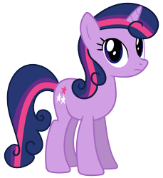 Size: 5500x6000 | Tagged: safe, artist:90sigma, edit, imported from derpibooru, vector edit, twilight sparkle, twinkleshine, pony, unicorn, female, looking at you, mare, palette swap, recolor, simple background, solo, transparent background, vector