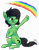 Size: 4008x5164 | Tagged: safe, artist:calena, derpibooru exclusive, imported from derpibooru, oc, oc only, oc:filly anon, earth pony, pony, absurd resolution, cutie mark, earth pony oc, eye reflection, eyebrows, eyebrows visible through hair, female, filly, high res, open mouth, open smile, rainbow, reflection, simple background, sitting, smiling, solo, transparent background, underhoof