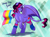 Size: 2430x1782 | Tagged: safe, artist:shamy-crist, imported from derpibooru, oc, oc only, oc:shamy, alicorn, pony, female, leg warmers, mare, pansexual pride flag, pride, pride flag, solo