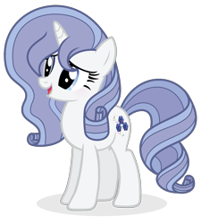 Size: 1840x2044 | Tagged: safe, artist:starshine-sentryyt, imported from derpibooru, oc, oc only, oc:sapphire stitch, pony, unicorn, female, mare, offspring, parent:fancypants, parent:rarity, parents:raripants, simple background, solo, transparent background