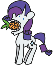 Size: 1269x1542 | Tagged: safe, artist:threetwotwo32232, imported from derpibooru, rarity, pony, unicorn, female, food, gentlemares, gentlemen, herbivore, mare, meme, pineapple, solo, spy, team fortress 2