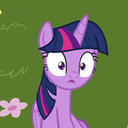 Size: 1080x1080 | Tagged: safe, imported from derpibooru, screencap, twilight sparkle, alicorn, pony, fame and misfortune, season 7, cropped, female, mare, open mouth, shocked, solo, twilight sparkle (alicorn)