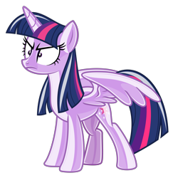 Size: 5000x5137 | Tagged: safe, artist:severity-gray, derpibooru exclusive, imported from derpibooru, twilight sparkle, alicorn, latex pony, original species, pony, rubber pony, absurd resolution, alternate hairstyle, angry, death stare, eyeshadow, female, latex, latex skin, lidded eyes, makeup, mare, rubber, shiny, show accurate, simple background, solo, spread wings, squeak, transformation, transparent background, twilight is not amused, twilight sparkle (alicorn), twilight sparkle is not amused, unamused, wings