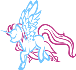 Size: 1280x1190 | Tagged: safe, artist:up1ter, imported from derpibooru, oc, oc:sapphire night, pony, unicorn, lineart