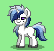 Size: 183x174 | Tagged: artist needed, safe, imported from derpibooru, oc, oc only, oc:snowy, pony, unicorn, pony town