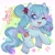 Size: 3000x3000 | Tagged: artist needed, safe, imported from derpibooru, kotobukiya, earth pony, pony, animated, anime, brony, chibi, cute, female, hatsune miku, headphones, high res, kotobukiya hatsune miku pony, mare, necktie, open mouth, ponified, solo, vocaloid