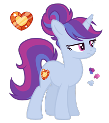 Size: 1600x1800 | Tagged: safe, artist:magicuniclaws, imported from derpibooru, oc, oc only, pony, unicorn, base used, female, magical lesbian spawn, mare, offspring, parent:princess cadance, parent:rainbow dash, parents:cadash, simple background, solo, transparent background