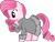 Size: 497x379 | Tagged: safe, artist:muhammad yunus, artist:tanahgrogot, imported from derpibooru, oc, oc only, oc:annisa trihapsari, earth pony, pony, base used, clothes, earth pony oc, female, gritted teeth, mare, medibang paint, simple background, solo, transparent background