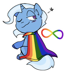 Size: 640x683 | Tagged: safe, artist:pinkiespresent, imported from derpibooru, trixie, autism, headcanon, lgbt headcanon, pride flag, pride month