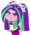 Size: 1029x1180 | Tagged: safe, alternate version, artist:batipin, imported from derpibooru, aria blaze, equestria girls, :i, angry, blushing, chibi, female, puffy cheeks, solo, tears of anger, teary eyes