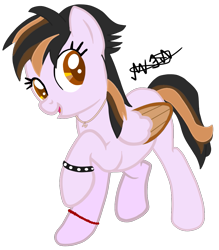 Size: 973x1109 | Tagged: safe, artist:djmatinext, artist:raini-bases, imported from derpibooru, oc, oc only, oc:nicolsita, pegasus, pony, base used, female, jewelry, mare, necklace, photo, solo