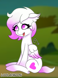 Size: 1200x1600 | Tagged: safe, artist:loolaymoon, imported from derpibooru, oc, oc only, oc:candyflamx, pegasus, pony, female, mare