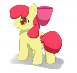 Size: 2019x1926 | Tagged: safe, artist:up_p_ab, imported from derpibooru, apple bloom, earth pony, pony, female, filly, looking away, solo