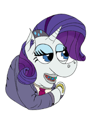 Size: 2550x3500 | Tagged: source needed, safe, artist:anonymous, deleted from derpibooru, imported from ponybooru, rarity, pony, unicorn, /mlpol/, absurd resolution, banned from derpibooru, jew, le happy merchant, simple background, transparent background
