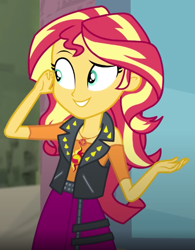 Size: 471x605 | Tagged: safe, imported from derpibooru, screencap, sunset shimmer, display of affection, equestria girls, equestria girls series, cropped, female, geode of empathy, magical geodes, solo