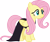 Size: 3548x3000 | Tagged: safe, artist:cloudy glow, artist:cloudyglow, imported from derpibooru, fluttershy, pony, scare master, .ai available, high res, simple background, solo, transparent background, vector