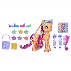 Size: 2400x2400 | Tagged: safe, imported from derpibooru, sunny starscout, pony, g5, high res, official, toy