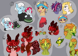 Size: 1280x933 | Tagged: safe, artist:jolliapplegirl, imported from derpibooru, photo finish, oc, oc:daydreamer, oc:finesse, oc:honey brie, oc:junebug, oc:kersenna glow, oc:nova c. flare, oc:pop'n jay, changeling, deer, earth pony, hybrid, pegasus, pony, reindeer, unicorn, female, interspecies offspring, magical gay spawn, magical lesbian spawn, mare, next generation, offspring, parent:cheese sandwich, parent:flam, parent:photo finish, parent:pinkie pie, parent:quibble pants, parent:rainbow dash, parent:spike, parent:spitfire, parent:tempest shadow, parent:thorax, parent:twilight sparkle, parent:zephyr breeze, parents:cheesepie, parents:quibbledash, parents:tempestlight, parents:thoraxspike, parents:zephfire