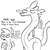 Size: 3000x3000 | Tagged: safe, artist:tjpones, imported from derpibooru, smolder, spike, dragon, black and white, dragoness, duo, female, grayscale, high res, male, monochrome, older, older spike, puberty, puberty hits hard, simple background, teenage spike, teenager, trogdor, white background, winged spike, wings