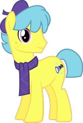 Size: 4000x5896 | Tagged: safe, artist:catachromatic, imported from derpibooru, earth pony, pony, my little pony: pony life, .svg available, absurd resolution, curtain call (g4.5), curtain call (pony life), freckles, g4, g4.5, g4.5 to g4, male, pony life, simple background, smiling, solo, stallion, svg, transparent background, vector, vector trace