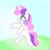 Size: 1024x1024 | Tagged: safe, artist:rainyponyindo, imported from derpibooru, sweetie belle, pony, unicorn, female, filly, grass, ibispaint x, light, open mouth, shy, sky, smiling, solo