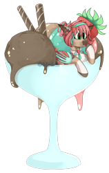 Size: 1789x2832 | Tagged: safe, artist:mediasmile666, imported from derpibooru, oc, oc only, bat pony, pony, bat pony oc, bat wings, cookie, female, food, high res, ice cream, mare, simple background, solo, strawberry, transparent background, wings