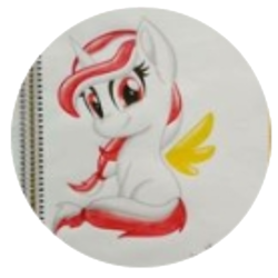 Size: 768x768 | Tagged: safe, artist:tialtri, imported from derpibooru, oc, oc only, oc:sinar bulan indonesia, alicorn, pony, alicorn oc, book, colored wings, cute, daaaaaaaaaaaw, female, filly, horn, icon, instagram, looking at you, needs more jpeg, ocbetes, profile, simple background, sitting, smiling, smiling at you, solo, traditional art, transparent background, two toned mane, two toned tail, wings