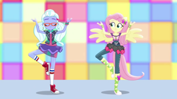 Size: 1920x1076 | Tagged: safe, imported from derpibooru, screencap, fluttershy, sugarcoat, dance magic, equestria girls, spoiler:eqg specials, converse, dance magic (song), ponied up, shoes