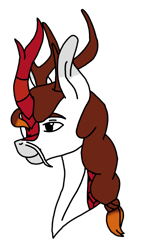 Size: 1389x2469 | Tagged: safe, artist:agdapl, imported from derpibooru, kirin, pony, bust, crossover, kirin-ified, scout, signature, simple background, species swap, team fortress 2, transparent background