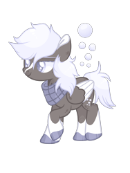 Size: 4176x5556 | Tagged: safe, artist:lilywolfpie, artist:lilywolfpie-yt, imported from derpibooru, derpy hooves, pony, absurd resolution, alternate design, simple background, solo, transparent background